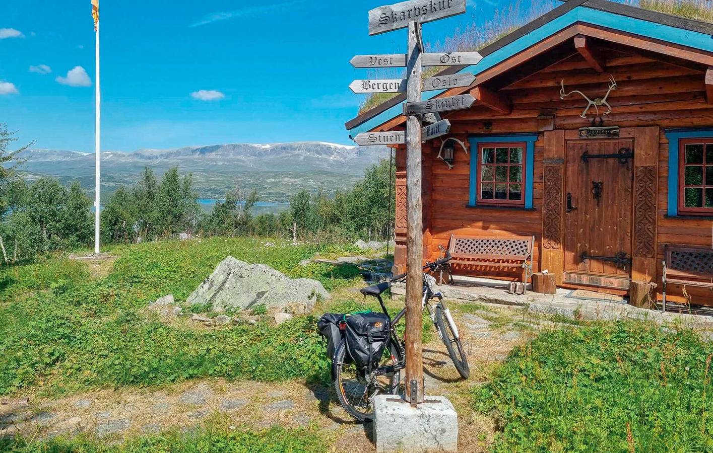 Ferienhaus für 10 Personen mit Ausblick in Hol