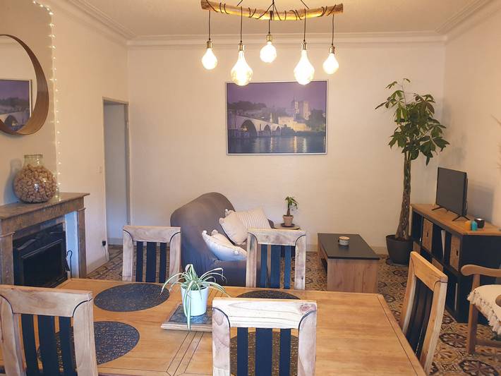 Gîte pour 6 personnes, avec terrasse et jardin à Saint-Victor-la-Coste - 3