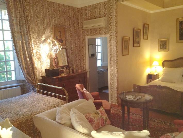 Chambre d’hôte pour 4 personnes, avec vue ainsi que terrasse et jardin en Provence - 4