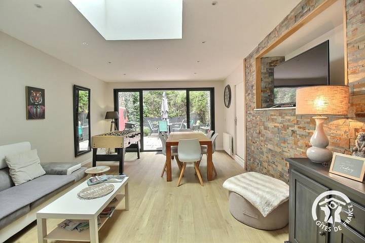 Gîte pour 6 personnes, avec jardin et vue à Plérin