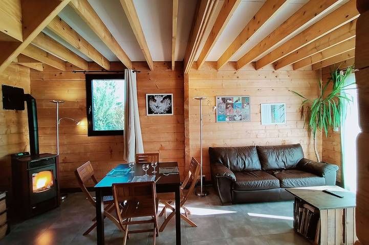 Chalet pour 5 personnes, avec jardin - 1