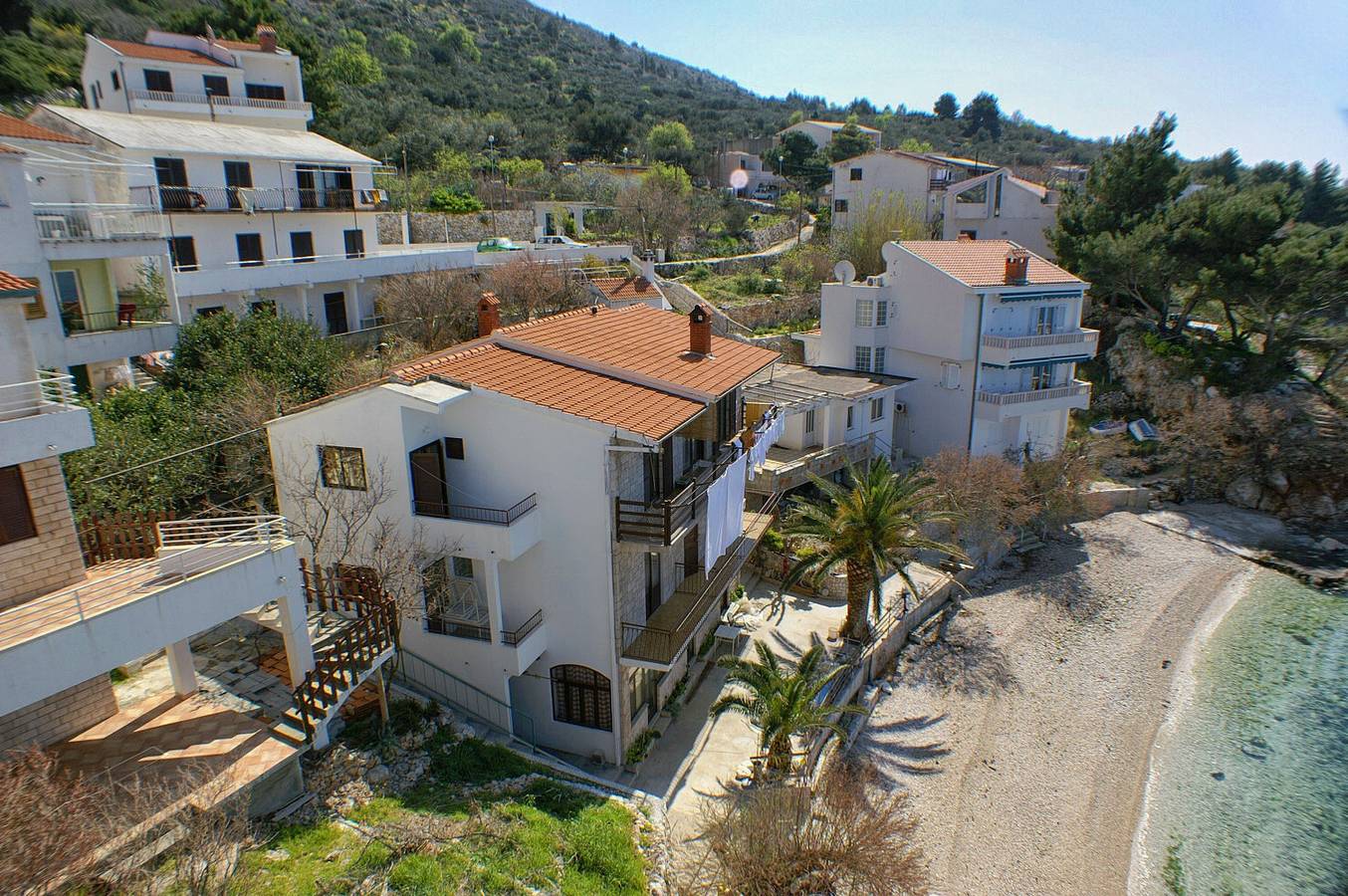 Ganze Wohnung, Studio Appartement am Strand Drasnice, Makarska -a in Drašnice, Makarska Riviera