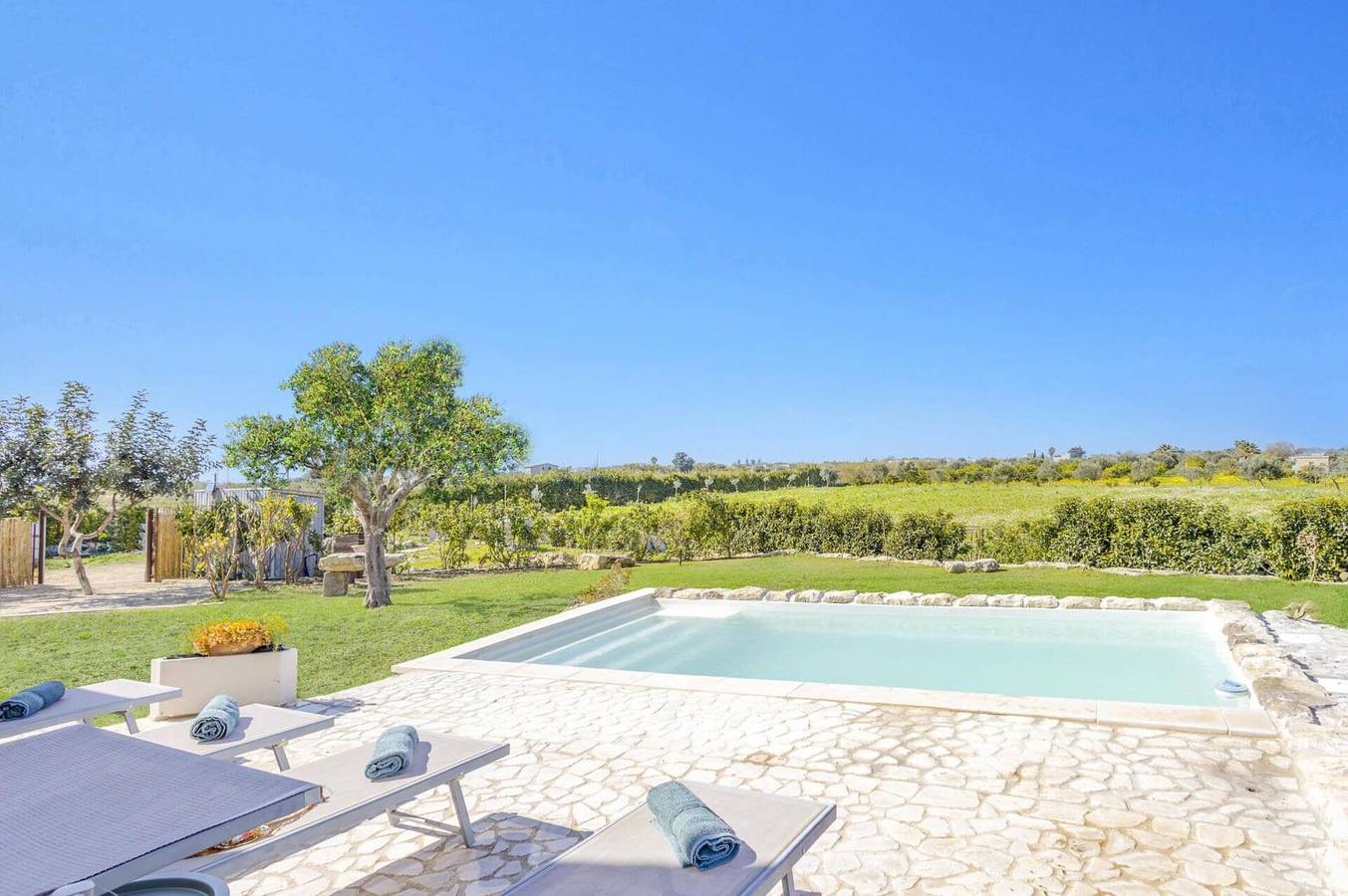 Villa für 4 Personen mit Garten in Ispica, Ragusa Provinz