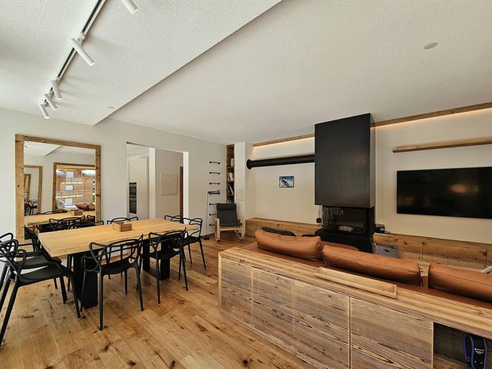 Hütte für 8 Personen, mit Terrasse und Garten sowie Sauna in Saas-Fee