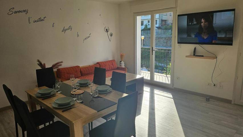 Maison de vacances pour 4 personnes, avec jardin et vue, animaux acceptés