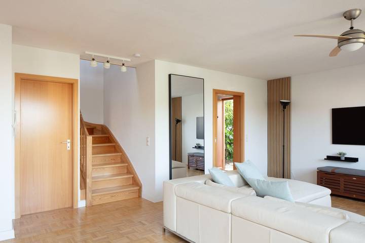 Ferienhaus für 4 Personen, mit Terrasse und Garten sowie Seeblick am Bodensee - 3