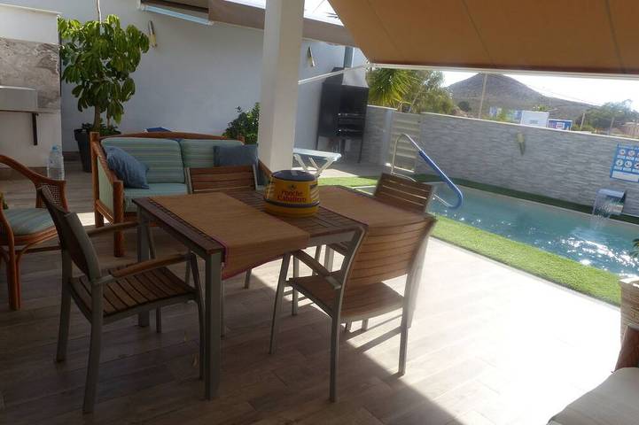 Holiday rental for 7 people, with Terrace and Garden in San Juan de los Terreros