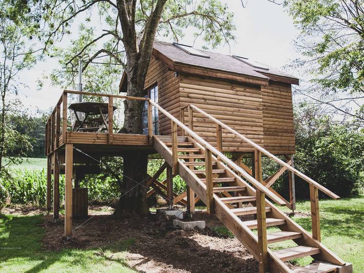 Vakantiewoning voor 2 personen, with Balkon/Terras and Terras as well as Whirlpool and Tuin in Durbuy