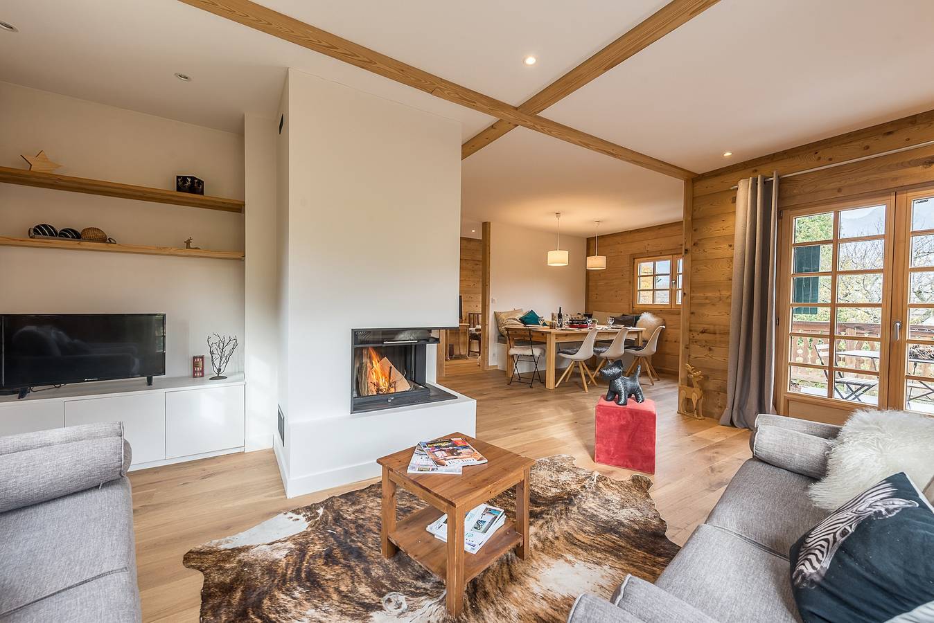 Chalet für 7 Personen mit Terrasse in Saint-Jorioz, Parc naturel régional du Massif des Bauges