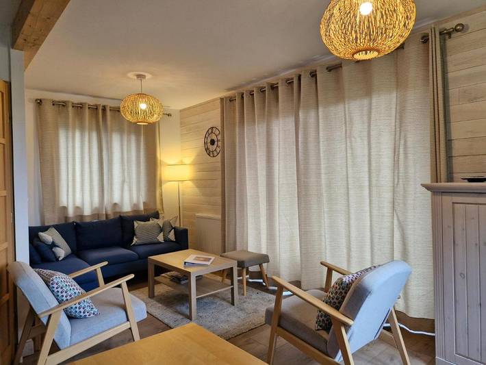 Chalet pour 8 personnes, avec vue ainsi que jardin et sauna, animaux acceptés à Vaujany - 3