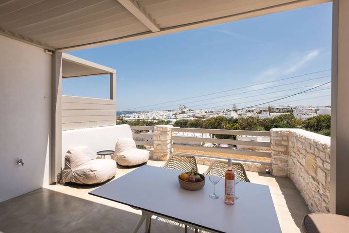 Studio pour 3 personnes, avec terrasse