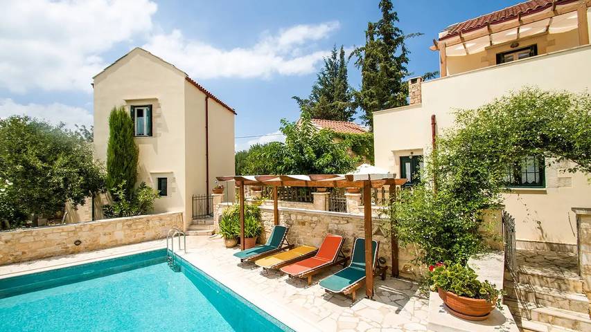 Ferienhaus für 6 Personen, mit Garten und Pool