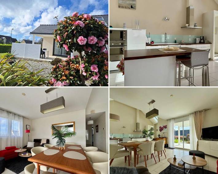 Location de vacances pour 4 personnes, avec vue et jardin à Pluguffan - 2