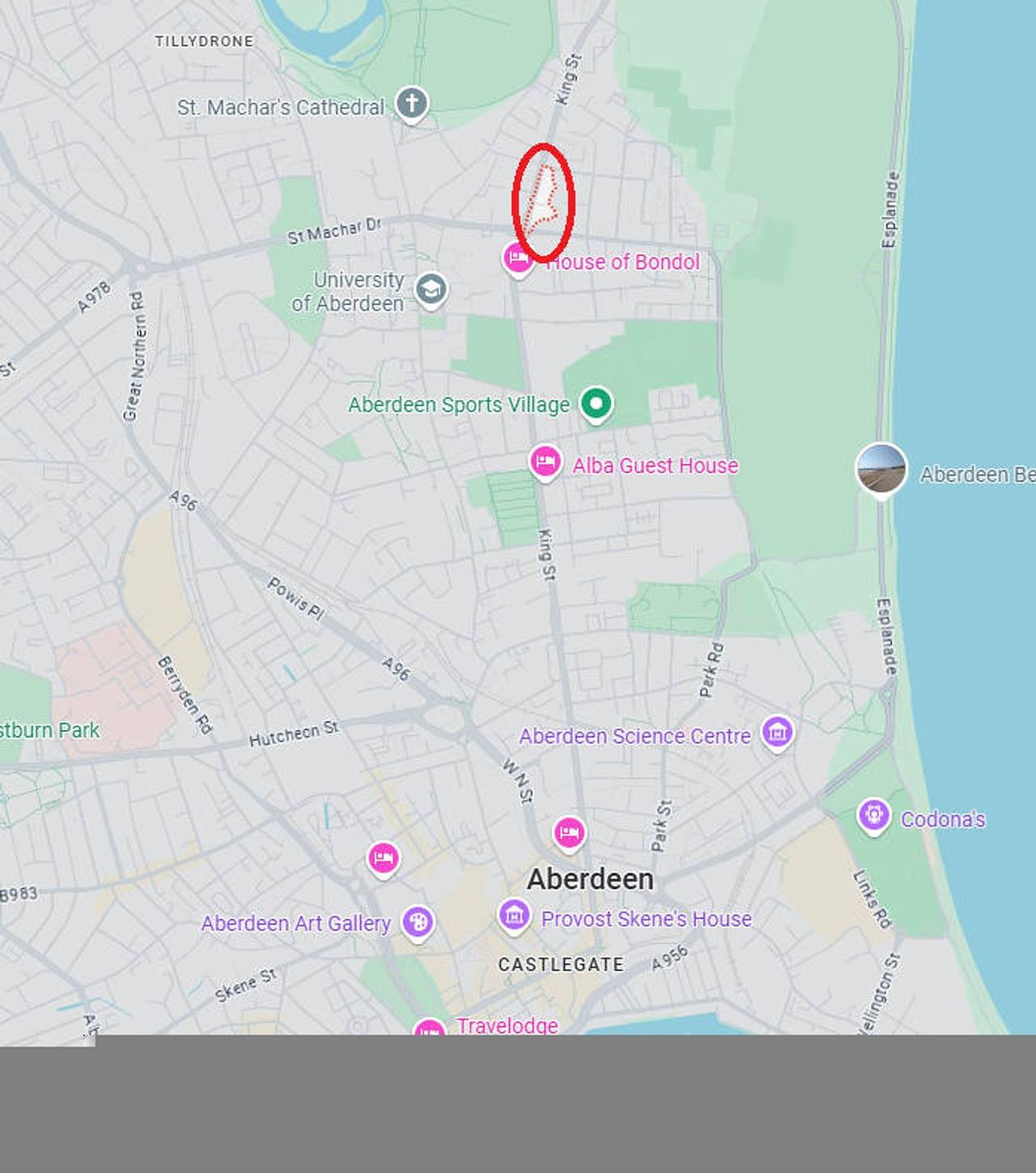 Ganze Wohnung, Cosy fully equipped Studio 4 close to University in Aberdeen, Aberdeenshire