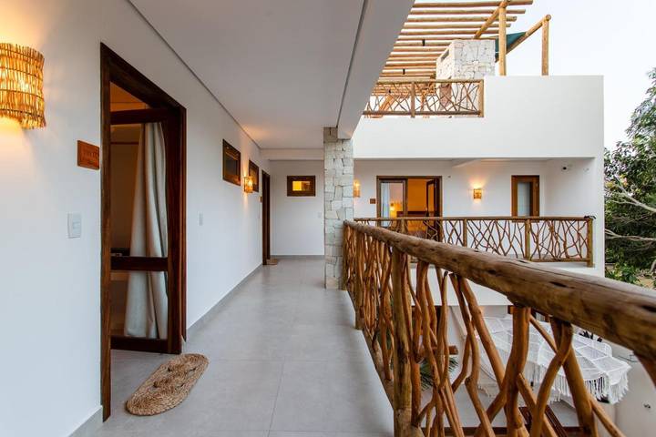 Location de vacances pour 4 personnes, avec piscine ainsi que vue et jardin, animaux acceptés dans Jericoacoara - 3