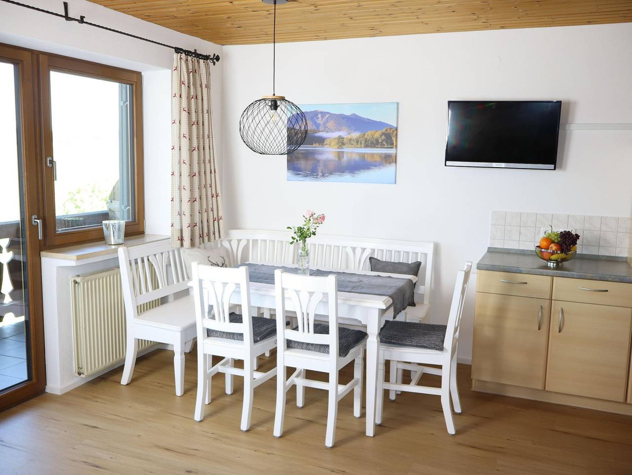 Ganze Ferienwohnung, Berghof - Ferienwohnung Dorfblick in Bad Kohlgrub, Bayerische Alpen