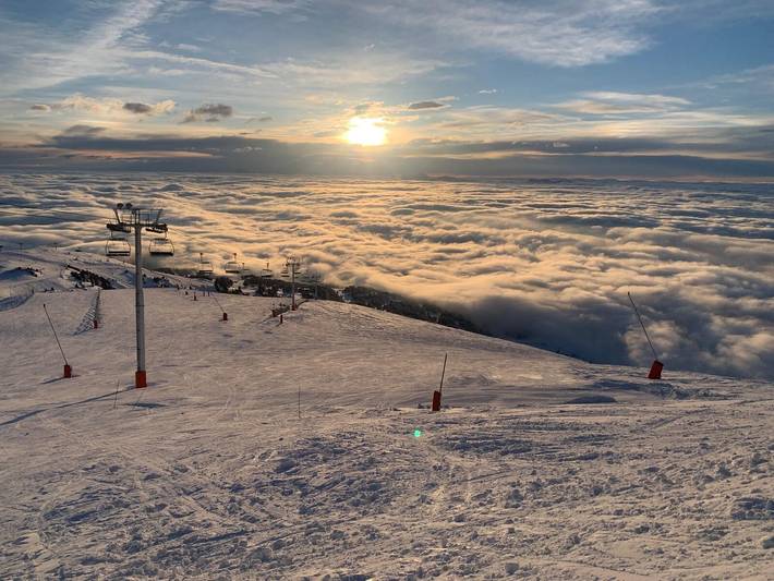 Ganzes Studio, Studio „Les Myrtilles“ mit Balkon in Chamrousse, Nationalpark Écrins
