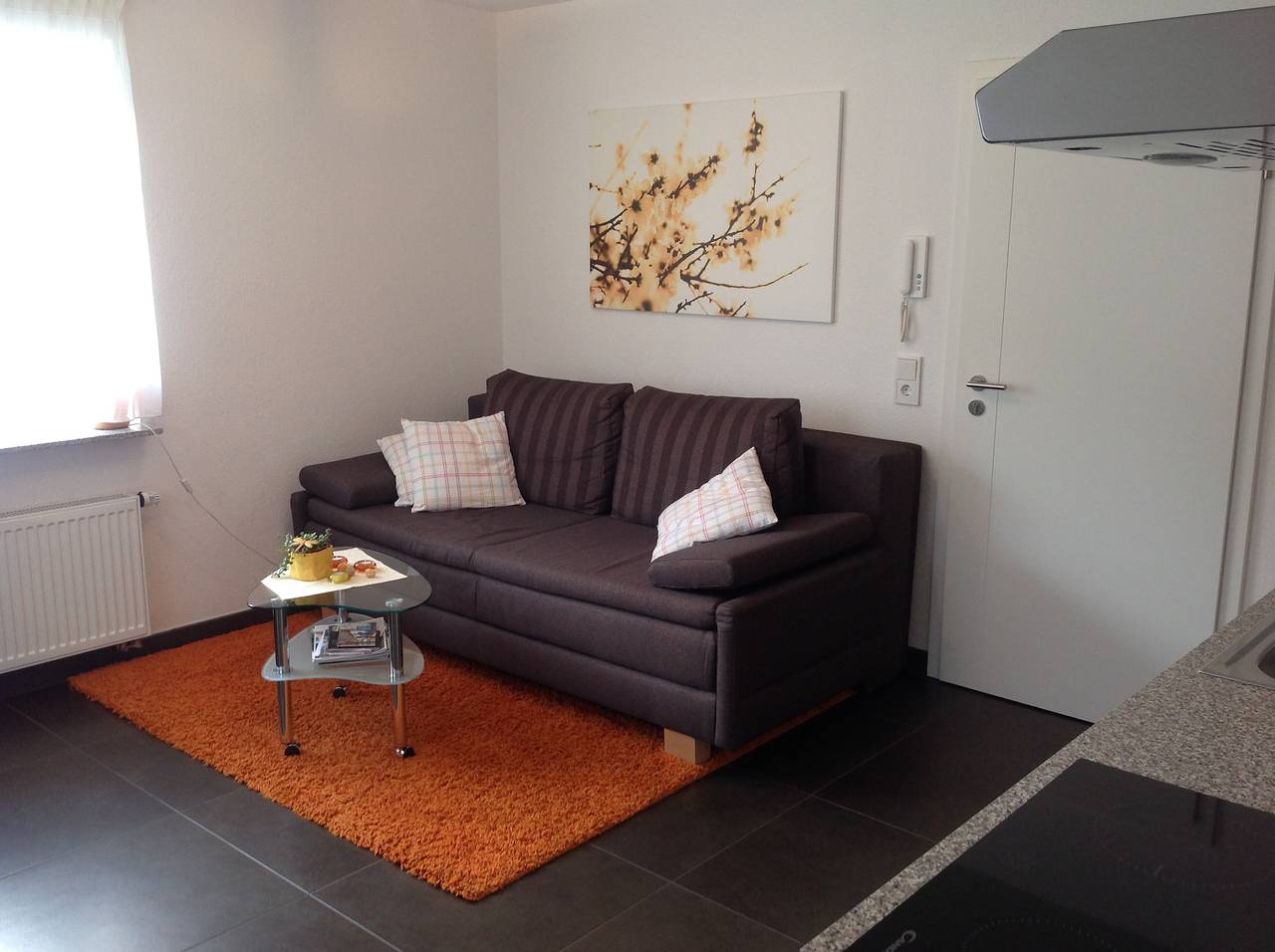 Ganze Ferienwohnung, Ferienwohnung Hummel - Ferienwohnung, 35 qm, 1 Schlafzimmer, Terrasse, max. 2 Personen in Beuren, Albsteig Etappe 9