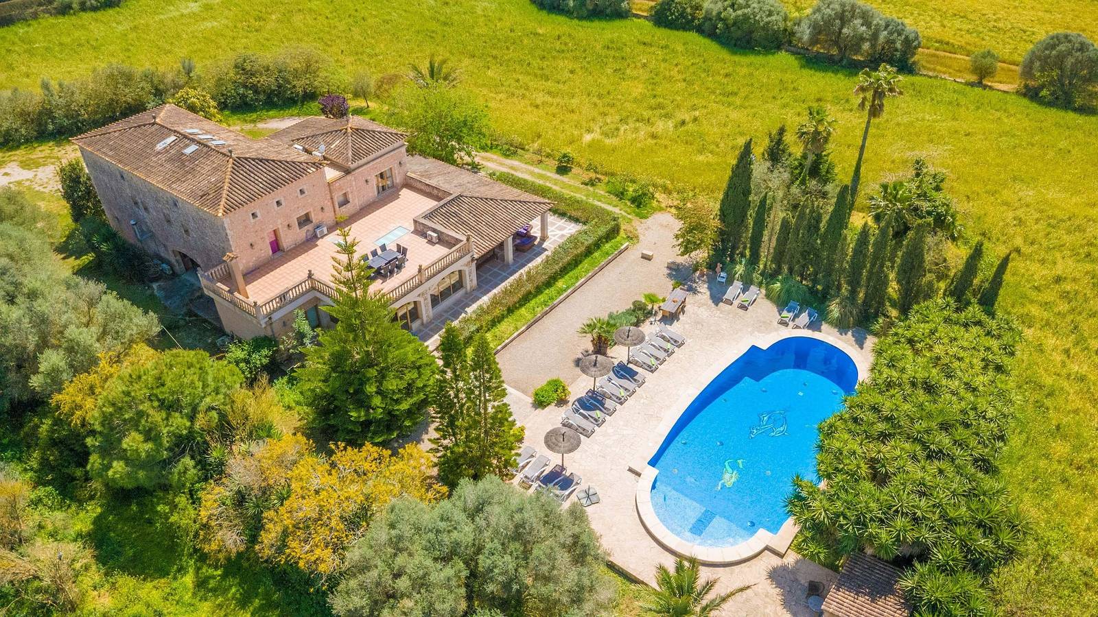 Villa für 18 Personen in Campos, Mallorca Süden