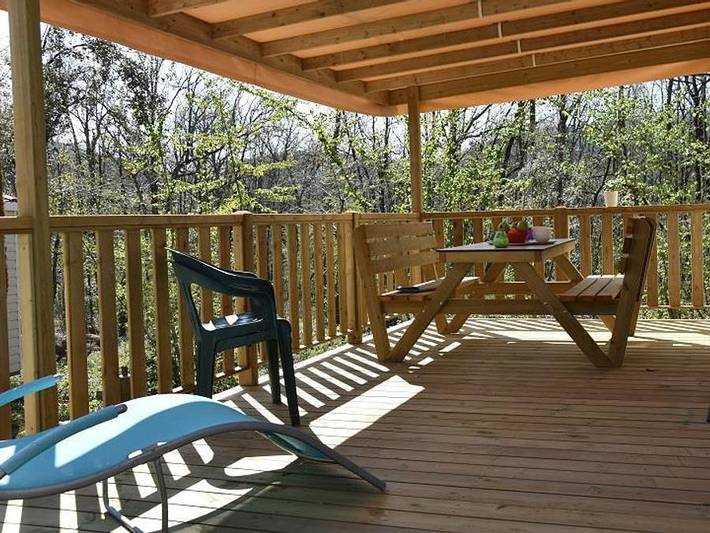 Mobil home pour 6 personnes, avec bassin pour enfant, adapté aux familles à Vers - 3