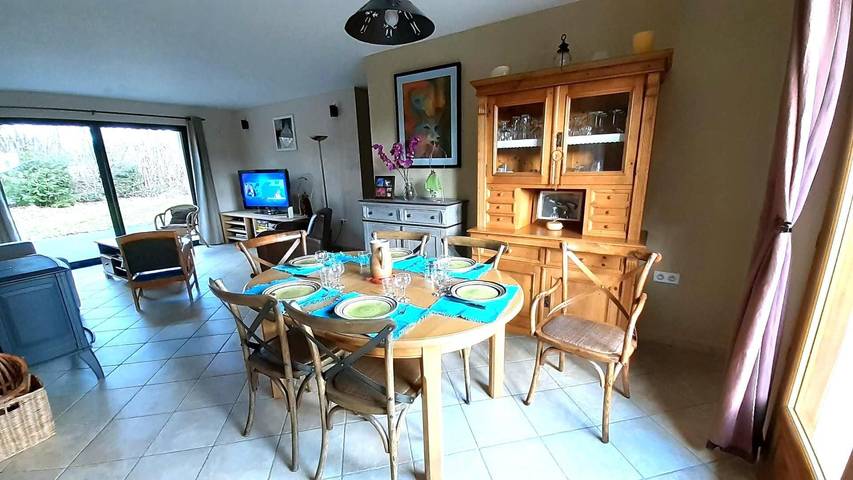 Gîte pour 6 personnes, avec jardin