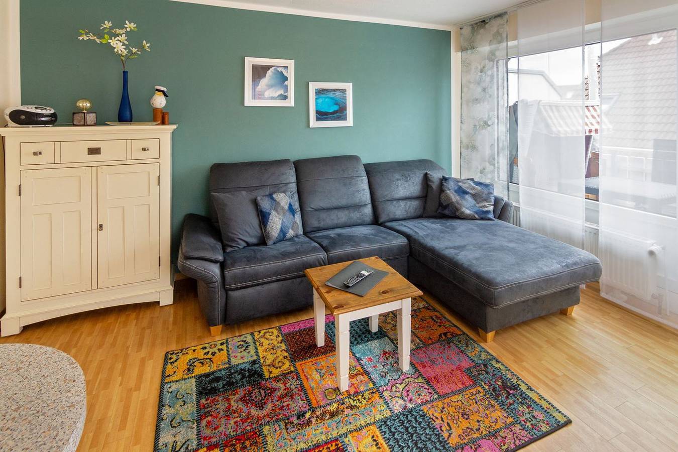 Ganze Wohnung, Ferienwohnung ruhig und strandnah für bis zu 4 Personen 64 m² in Strand Norddeich, Norddeich