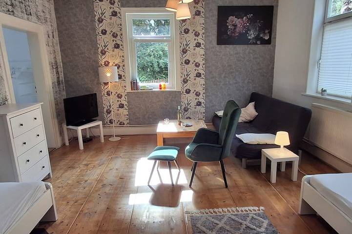 Ferienwohnung für 8 Personen, mit Garten