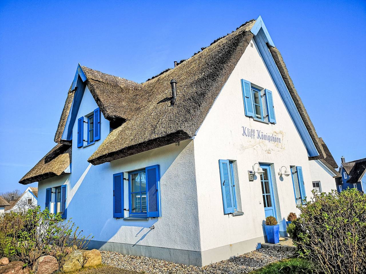 Kliff Königshörn in Glowe, Région de Rügen
