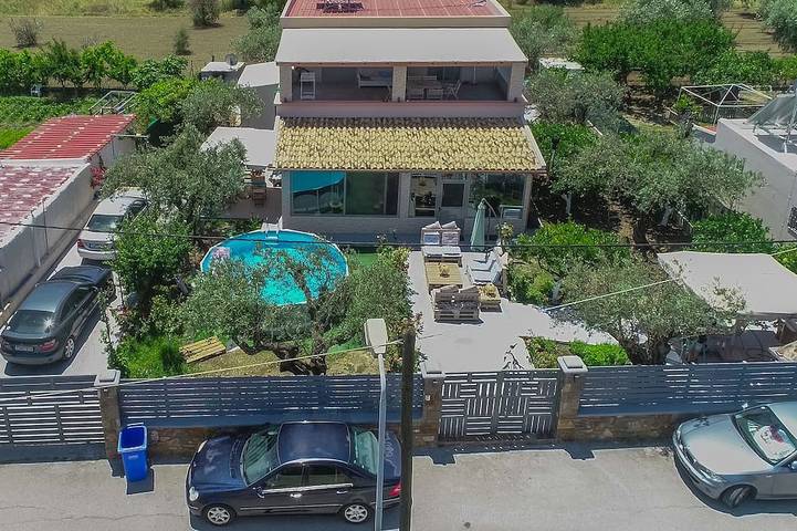 Ferienhaus für 8 Personen, mit Whirlpool in Afantou