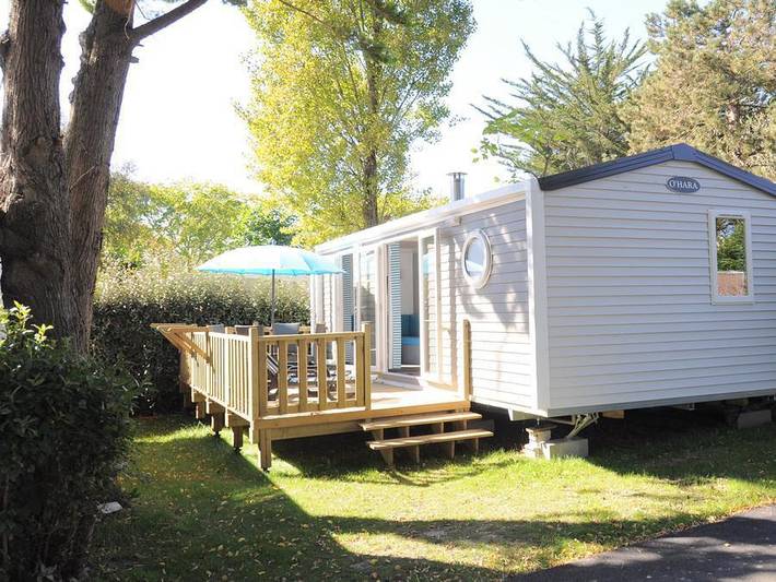 Camping Le Raguènes Plage  - Mobilheim 5 personen - Premium in Raguénez, Névez