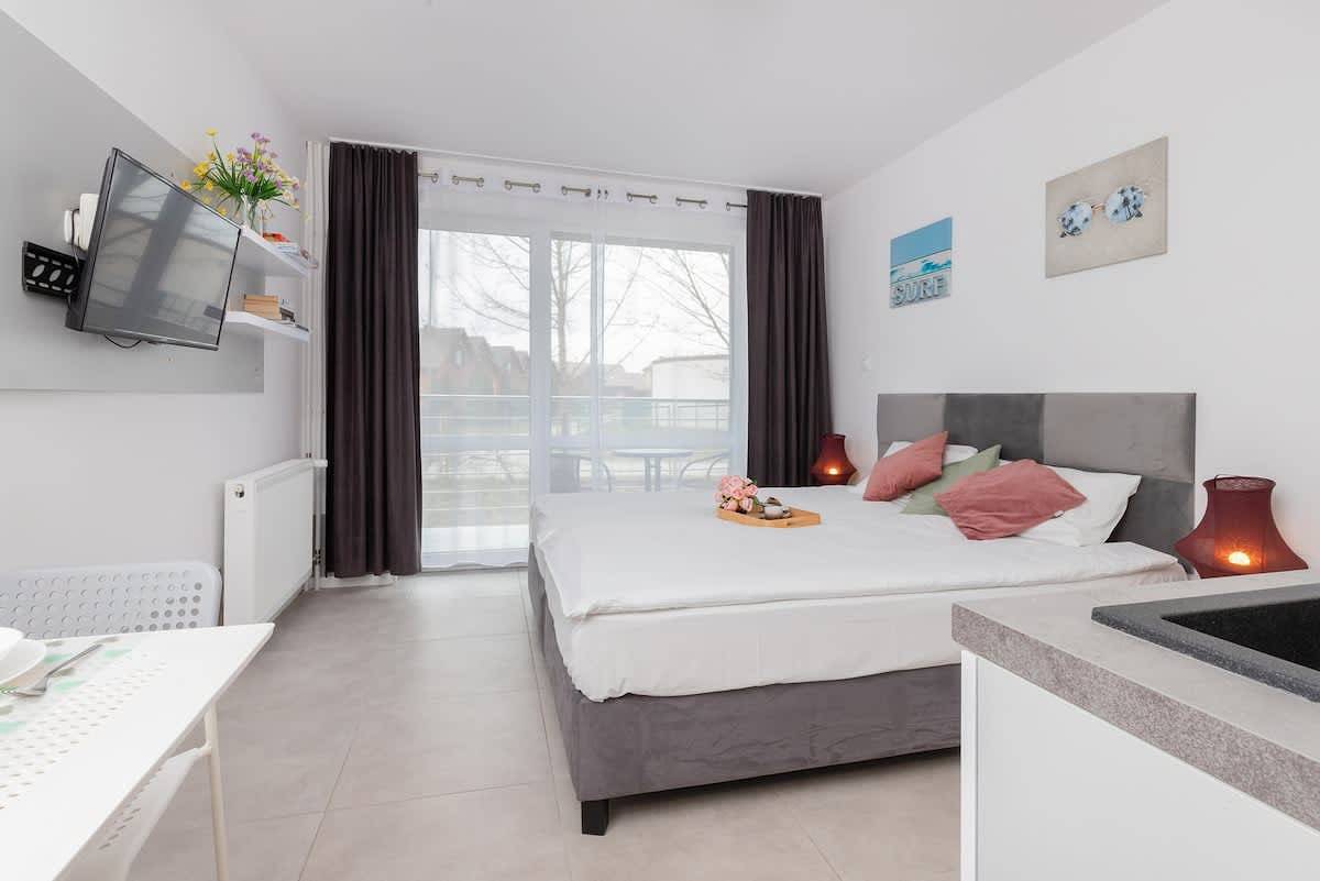 Cały apartament, Apartament wakacyjny dla 2 osób in Jastrzębia Góra, Zatoka Gdańska