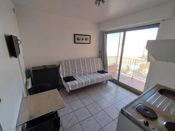 Gîte pour 2 personnes, avec balcon et vue dans Plage Lydia - 2