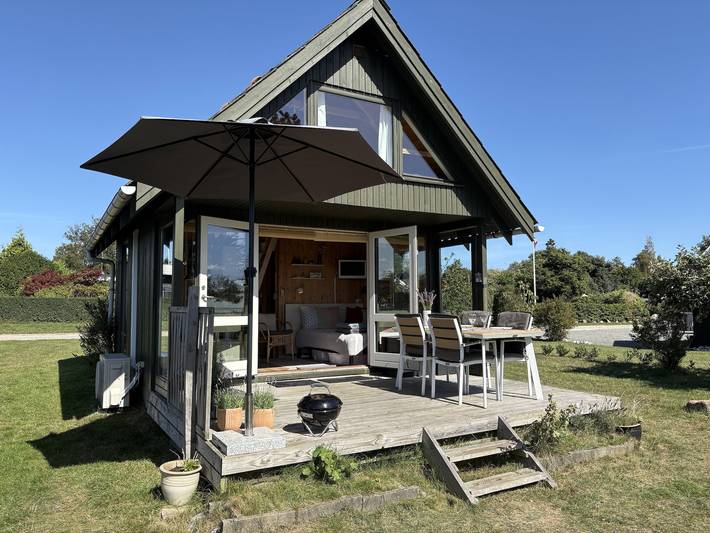 Cottage for 2 people, with Terrace and Yard as well as View and Lake view in Denmark