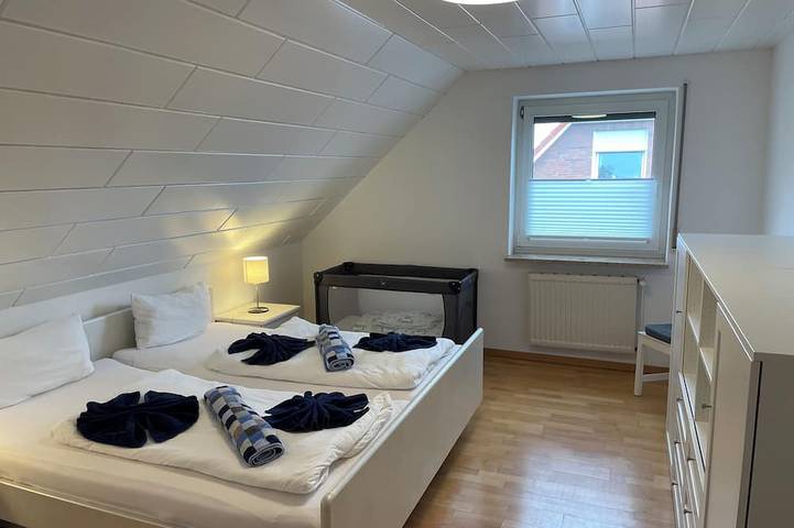Entire apartment, Beautiful beachfront apartment with panoramic views of the dunes in Borkum