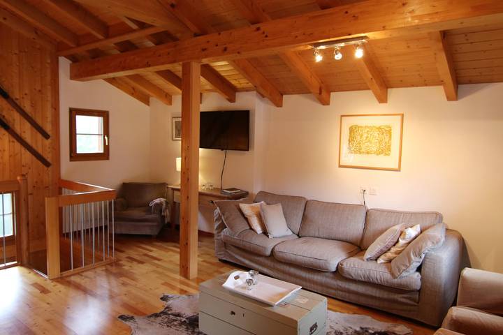 Hütte für 8 Personen, mit Balkon, kinderfreundlich in Saas-Fee - 2