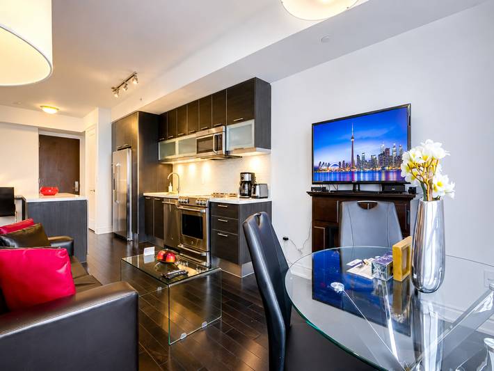 Apartamento vacacional entero, Suite familiar en el centro de Toronto cerca del Eaton Center, Sick Kids Hospital, Tmu, U of T in Toronto, Lago Ontario (Kanada)