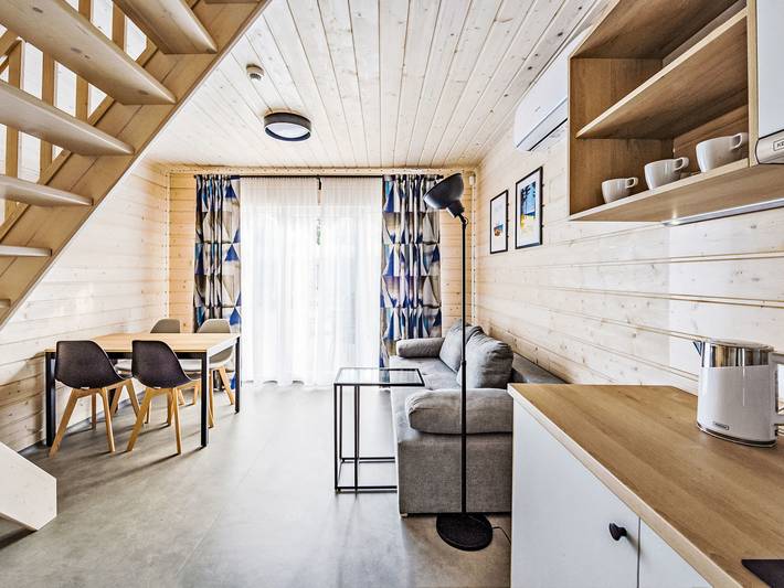 Ferienhaus für 6 Personen, mit Terrasse und Sauna sowie Garten und Kinderpool in Rewal - 2