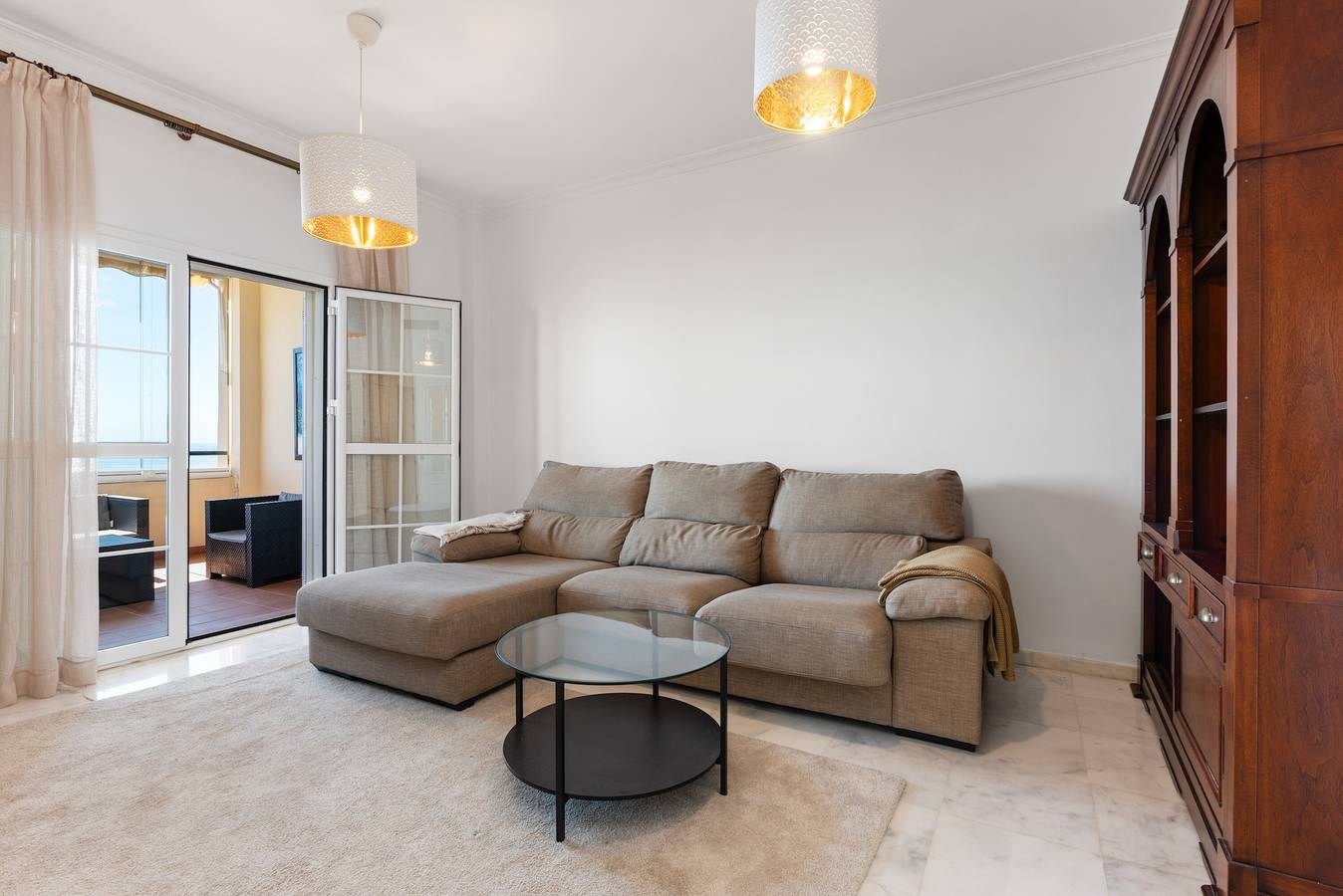 Entire apartment, Apartment 'Panoramic Sea Views' with Sea View, Wi-Fi and Air Conditioning in Manilva, Málaga Province