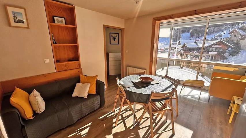 Gîte pour 5 personnes, avec vue à Puy-Saint-Vincent