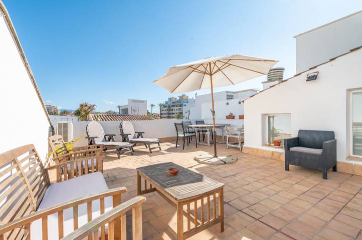 Ferienhaus mit Meerblick für 4 Personen in 