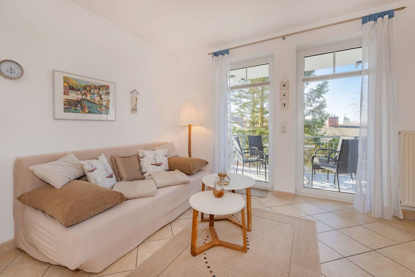 Ganze Wohnung, Ostsee-Quartett - 06 - hell und gemütlich gestaltet, mit Balkon in Zinnowitz in Zinnowitz, Usedomer Norden