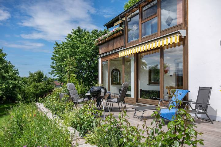 Ferieleilighet for 4 personer, med Hage