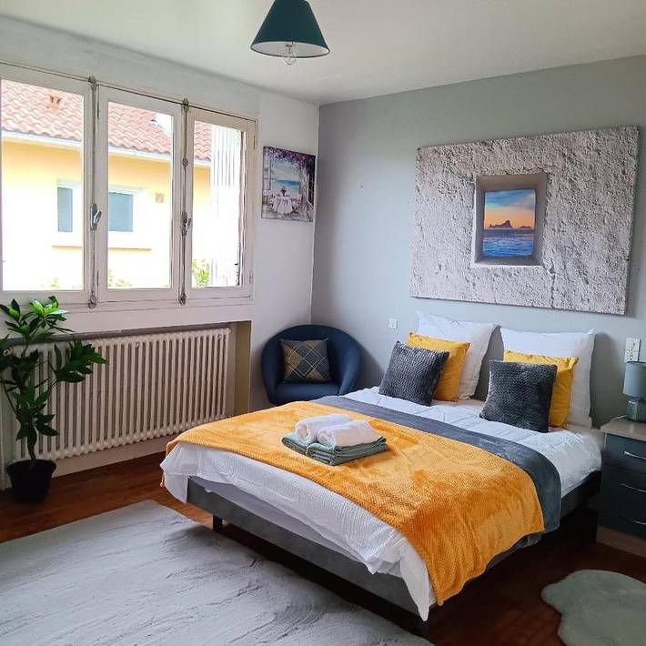 Location de vacances pour 4 personnes, avec jardin et vue à Ruffec - 2