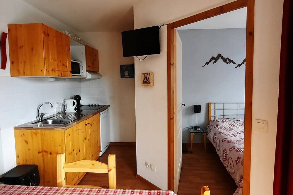 Orelle Val thorens: Apartment in Residence sleeps 4 to 5. in Orelle, Región de Saint-Jean-de-Maurienne