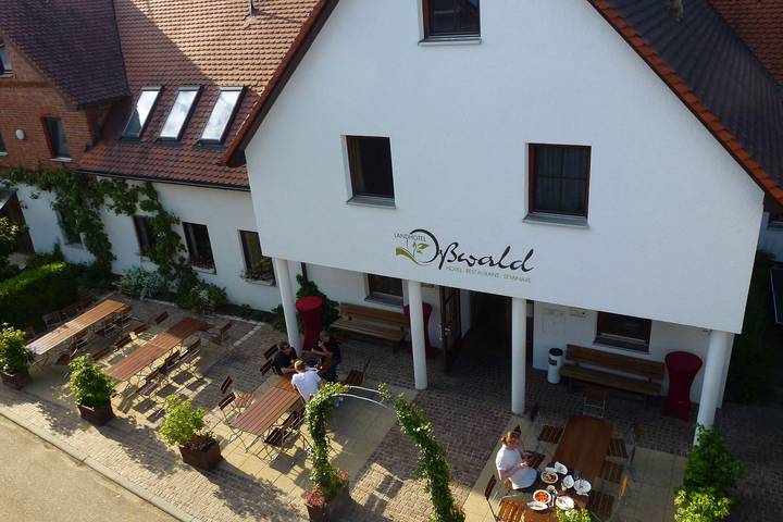 Landhotel Oßwald - Ez in Kirchheim am Ries, Schwäbische Alb Radweg Region