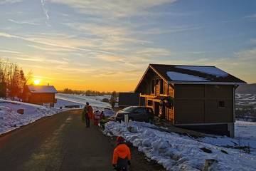 Chalet pour 10 personnes, avec terrasse et jardin à Foncine-le-Haut