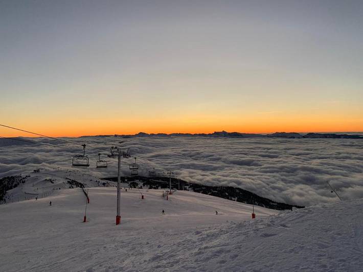 Gîte pour 4 personnes, avec balcon ainsi que piscine et vue, animaux acceptés dans Cinema le Schuss (Chamrousse) - 3