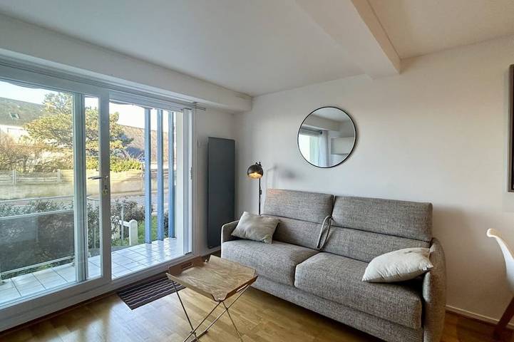 Gîte pour 3 personnes, avec balcon dans Plage de la Digue Jules Noiret