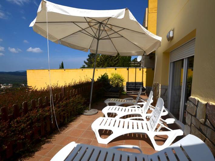 Villa Mimosa 8 personnes avec piscine privée Lloret de mar in Aiguaviva Parc, Vidreres