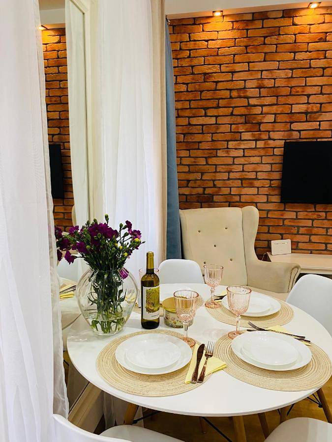Ferienwohnung für 3 Personen, mit Ausblick und Garten